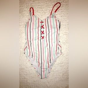 One piece bathing suit